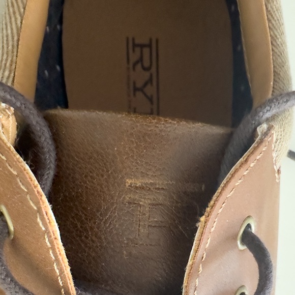 Rye By Hawker Rye Brown Lace Up Dress Sneaker Size 12 - Picture 7 of 8